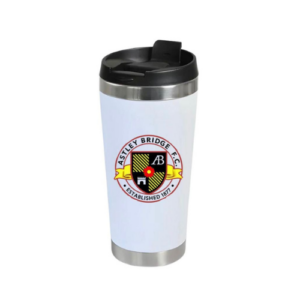 Astley bridge Travel Cup 450ml Gloss White