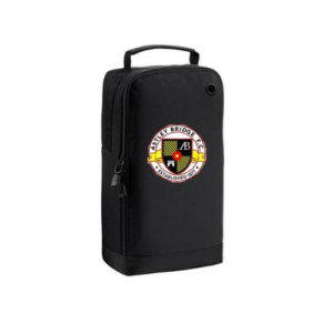 Astley Bridge FC Player Bootbag Black with Player Initials or Number