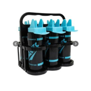 Avec Hygiene Water Bottle Carrier & Six x 1 L Water Bottle