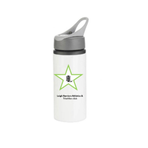 Leigh Harriers Athletics & Triathlon 650ml Aluminium Drink Bottle