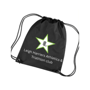 Leigh Harriers Athletics & Triathlon Club Draw String Bag