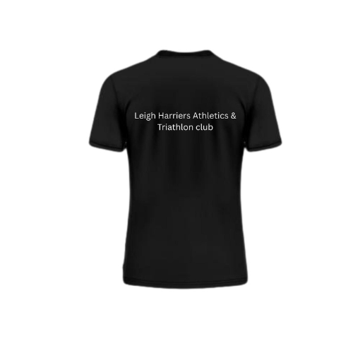 Leigh Harriers Athletics & Triathlon Club Training T- Shirt - Image 2