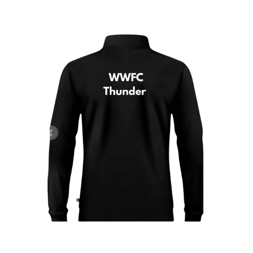 Winton Wanderers FC 1/4 Zip top with Printed Club Logo / Team Name - Image 2