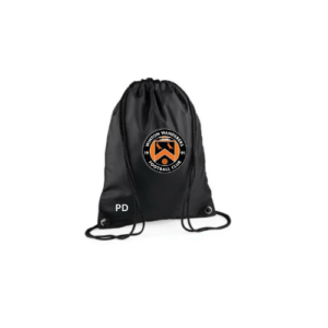 Winton Wanderers Draw String Bag With Initials