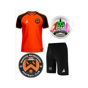 Winton Wanderers FC Orange Training T- Shirt & Training Shorts (Kids)