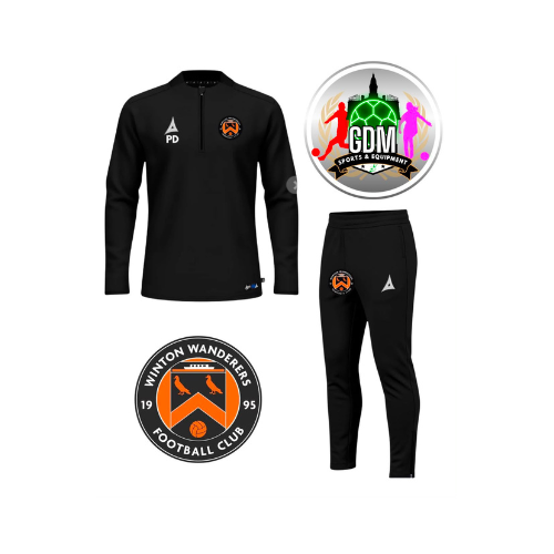 Winton Wanderers FC Training 1/4 zip & Training Pants (Kids)